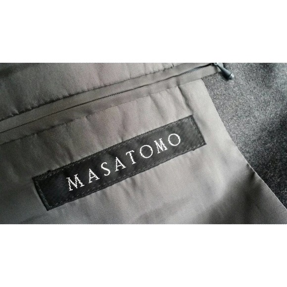 MASATOMO JAPAN Steampunk CASHMERE PYTHON snake Nehru collar jacket coat 3XL - Picture 7 of 11